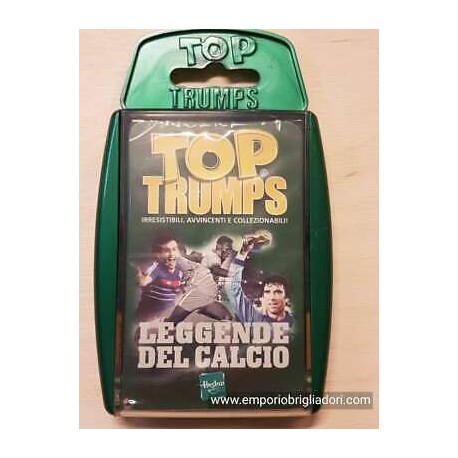 Top Trump - Quartetti - Leggende del calcio - Hasbro Winning Moves 2005