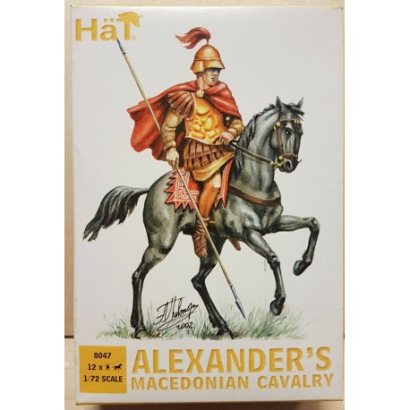 Alexander's Macedonian Cavalry 12 Figures 1/72 Hat 8047 Soldatini