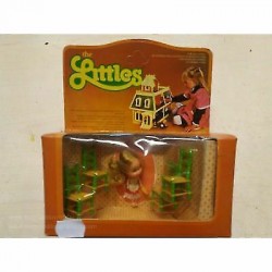 The Littles - Mobili per Bambole  - Sedie con Bambolina - metallo e plastica - a