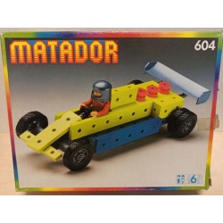 Matador Macchina Formula uno 1 personaggio Costruzioni in Legno  N 604 Vintage 