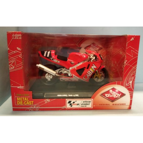 Gilera 125  -11 Manuel Poggiali 2001 - Guiloy Bike  1:10 art.13625