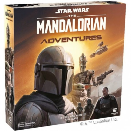 Star Wars The Mandalorian - Adventures - gioco in italiano - Asmodee