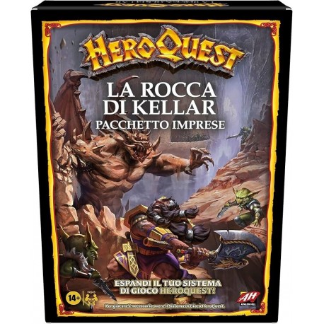 HeroQuest La Rocca di Kellar Pack Gioco in Italiano Avalon Hill