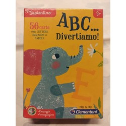 ABC Divertiamo Gioco da Tavolo in Italiano Clementoni