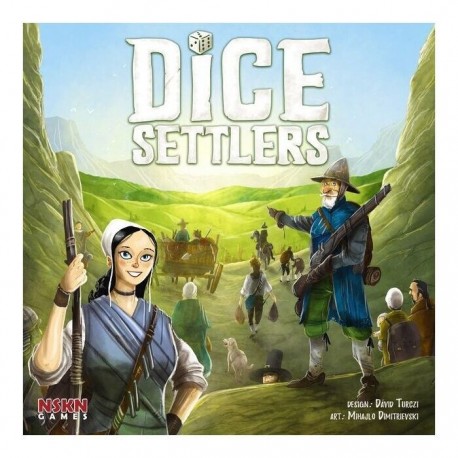 Dice Settlers - Gioco Da Tavolo In Inglese - Board & Dice