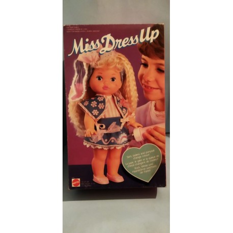 Lil Miss Dress Up 1989 Mattel scatola originale Ottimo Stato