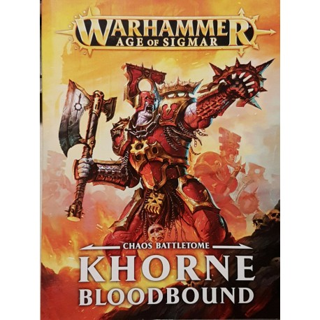 Warhammer Age of Sigmar Caos Battele Home Khorne Bloodbound Games Workshop