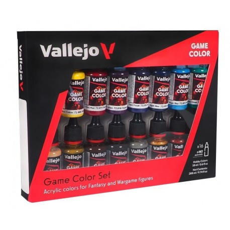 Vallejo Game Color Set 2024 - 16 colori da 18 ml. - Vallejo