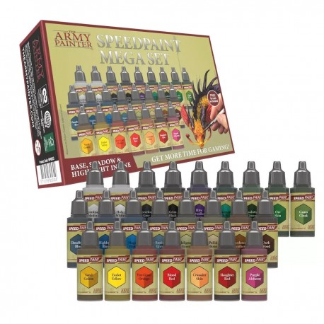 Speed Paint Mega Set  23 colori + 1 medium - Army Painter Acrilici