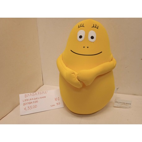 Barbapapà Barbazoo Giallo calamitato di Tessuto Leblon Delienne Alto 30 cm 