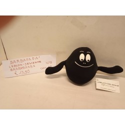 Barbapapà Barbabarba Nero calamitato di Tessuto Leblon Delienne Alto 10 cm 