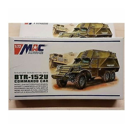 MAC distribution - BTR152 Commando Car - Military Vehicle plastic kit 1/72