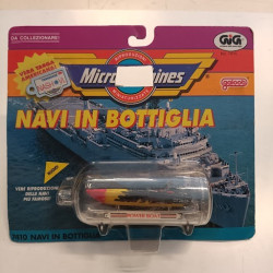 Micro Machines Navi In Bottiglia POWER BOAT Vintage 1990 GIG Galoob Blister 7410