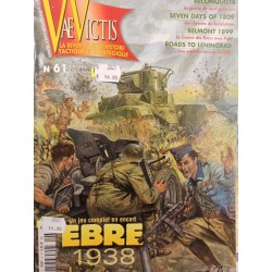 Vae Victis n.61 Ebre 1938 - Rivista in francese con pedine e mappa Wargame