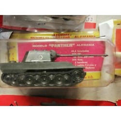 Panther Alemania - Die Cast Tank - Scala HO - 4009 - Made in Germany 