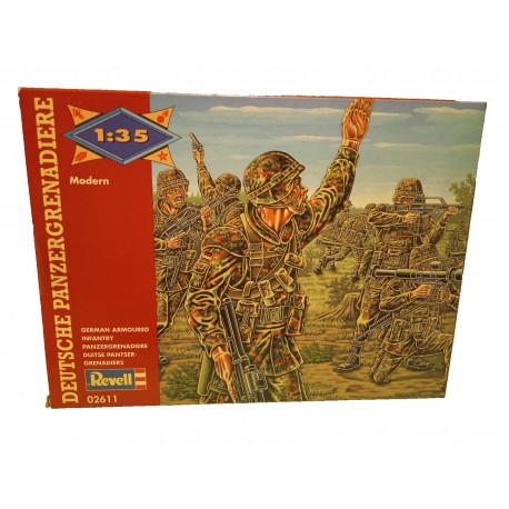 Modern German Panzergrenadiers - Plastic Figures - 1/32 - Revell 02611 Soldatini