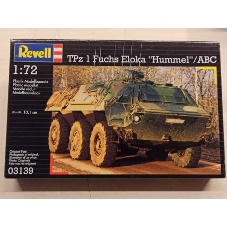 Fuchs Hummel 1 ABC Modern German Vehicle Plastic Model Kit 1/72 Revell 03139