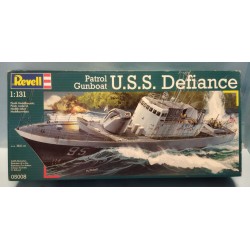 USS Defiance Patrol Gunboat Plastic model Kit by Revell 1:131 cod.05008