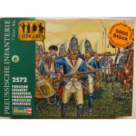 Prussian Infantry - 7 Years War - plastic miniatures - soldatini 1:72 Revell 