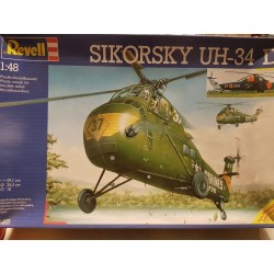 Revell - Sikorsky  UK-34D - Plastic Model Kit - 1:48 - 29,1x34,4 cm. - 4485 