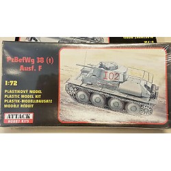 PzBefWg38 t Ausf F Plastic Model Kit 1/72 Attack Hobby Kits N°72809