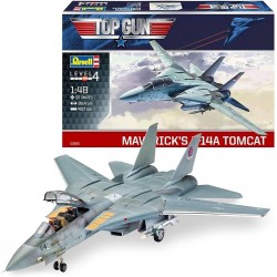 Maverick's F-14A Tomcat Top Gun - 1/48 Plastic Model Kit - Revell