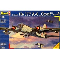 He 177 Greif + Hs 293 Kit model plastic 1/72 Revell N°4306