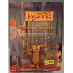 Pocahontas Capo Powhatan Disney Doll Mattel Vintage Nuovo Sigillato