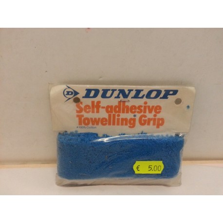 Nastro di spugna Azzurro per racchette Towelling Grip Dunlop Vintage