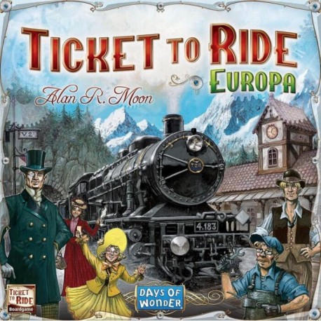 Ticket to Ride Europa - Gioco Da Tavolo in Italiano Asmodee