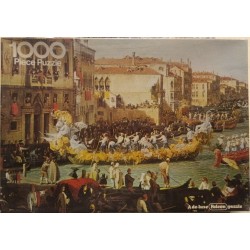 Puzzle - 1000 pz Jigsaw - Canaletto - Carnevale di Venezia - Falcon - Vintage