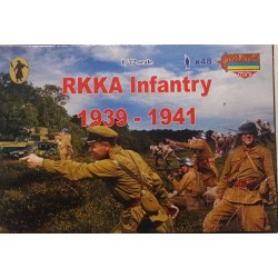 RKKA URSS Infantry 1939-41 WW2 Figures Soldiers 48 1/72 N° M031 Strelets