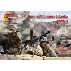 Imperial Japanese Infantry WW2 - Mars 72107 Plastic figures 1/72 Soldatini