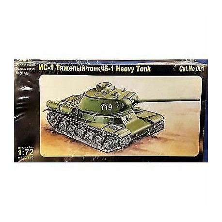 IMP - WWII RUSSIAN TANK IS1 - 1/72 Plastic Model KIT