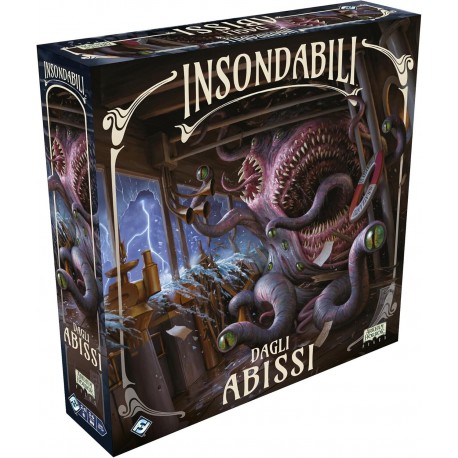 Insondabili: Dagli Abissi - Cthulhu - Arkham Horror Espansione Italiana Asmodee