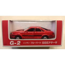 Nissan Bluebird SSS Attesa - Red - 1/40 Made in Japan - Diapet