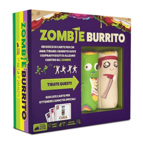 Zombie Throw Throw Burrito  - gioco in italiano - Asmodee