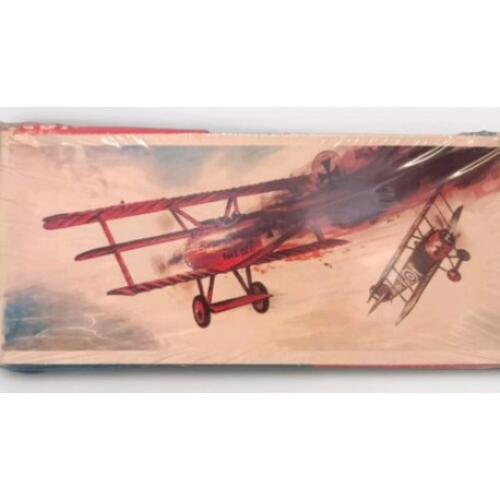 Fokker DRI Triplane Red Baron WWI - Stavebnice (no indicated scale)