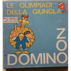 Domino Zoo Le Olimpiadi della Giungla - Domino illustrato - '80 Dal Negro