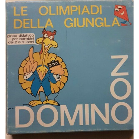 Domino Zoo Le Olimpiadi della Giungla - Domino illustrato - '80 Dal Negro