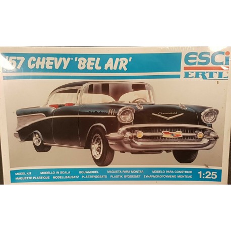 Chevy Bel Air '57 Esci Ertl Car Model Kit 1:25 cod.3504