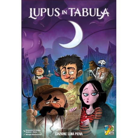 Lupus in Tabula edizione Luna Piena Gioco da Tavolo Italiano DV Giochi