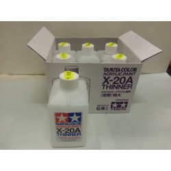 Tamiya Color Acrylic Paint X20 A Thinner 250 ml. Item 81040