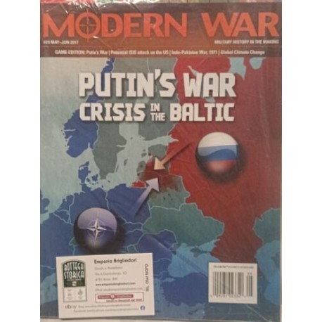 Putin's War Crisis in the Baltic Modern War -29 - Wargame + Magazine - OOP New