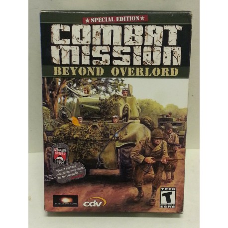 Combat Mission Beyond Overlord Windows XP PC-CD Rom Teen ESRB