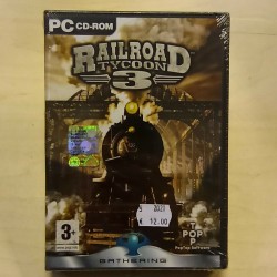 Railroad Tycoon 3 Videogame Pc Windows XP CD/DVD Rom PopTop