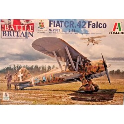 Fiat CR.42 Falco WWII 1:48 N2801 Italeri Plastic Model Kit