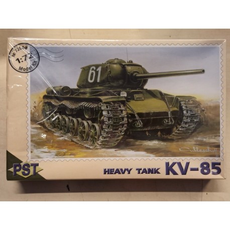 Russian WWII Heavy Tank Kv 1B  Plastic Model Kit 1/72 PST N°72014