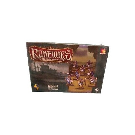 RUNEWARS: Lancieri Daqan - Miniature  Esp. ita (no Heroquest ) Asmodee