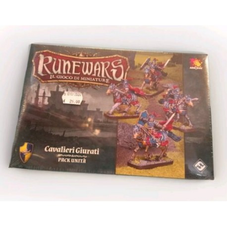 RUNEWARS: Cavalieri Giurati Daqan - Miniature  Esp. ita (no Heroquest ) Asmodee